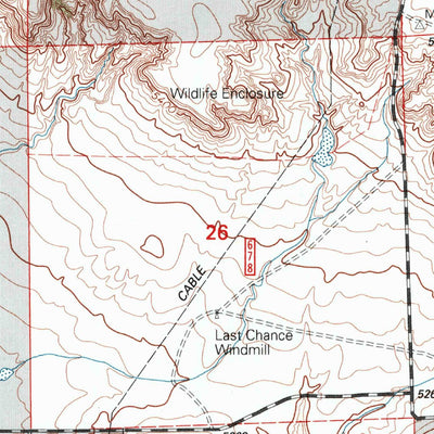 United States Geological Survey Grover SE, CO (1997, 24000-Scale) digital map
