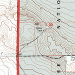 United States Geological Survey Grover South, CO (1997, 24000-Scale) digital map