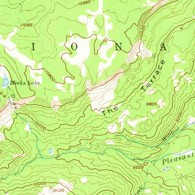 United States Geological Survey Grover, UT (1952, 62500-Scale) digital map