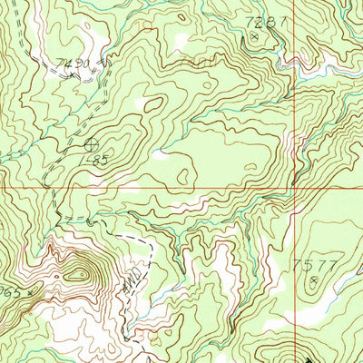 United States Geological Survey Grover, UT (1985, 24000-Scale) digital map