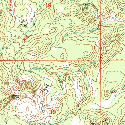 United States Geological Survey Grover, UT (2002, 24000-Scale) digital map