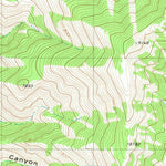 United States Geological Survey Grover, WY (1980, 24000-Scale) digital map