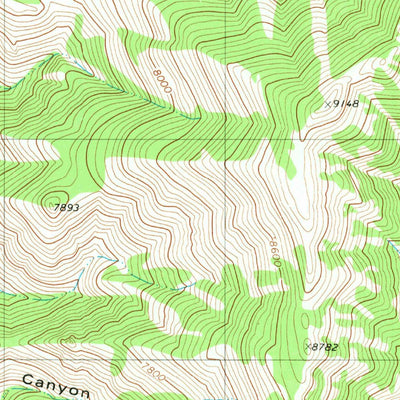 United States Geological Survey Grover, WY (1980, 24000-Scale) digital map