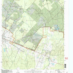 United States Geological Survey Groveton East, TX (2004, 24000-Scale) digital map