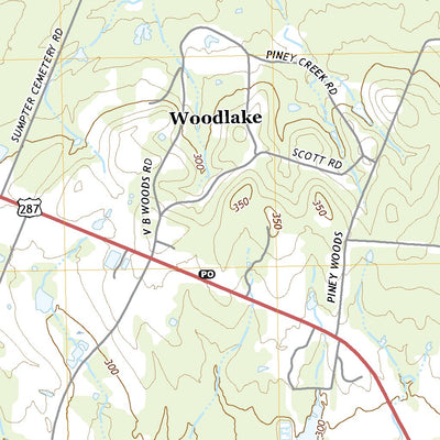 United States Geological Survey Groveton East, TX (2022, 24000-Scale) digital map