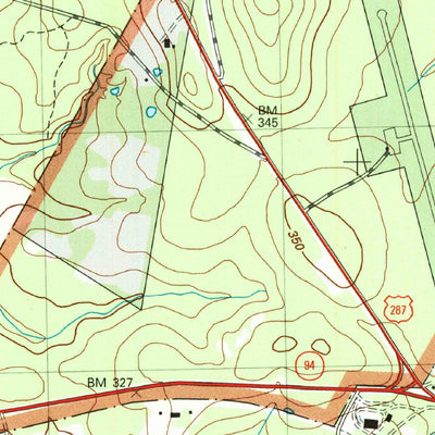 United States Geological Survey Groveton West, TX (2004, 24000-Scale) digital map