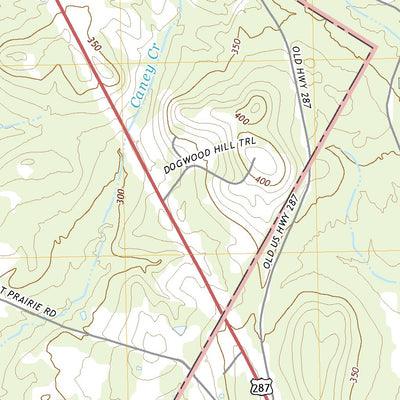 United States Geological Survey Groveton West, TX (2022, 24000-Scale) digital map