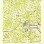 United States Geological Survey Grovetown, GA (1950, 24000-Scale) digital map