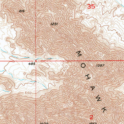 United States Geological Survey Growler, AZ (1955, 24000-Scale) digital map
