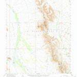 United States Geological Survey Growler Peak, AZ (1964, 62500-Scale) digital map