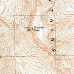 United States Geological Survey Growler Peak, AZ (1990, 24000-Scale) digital map