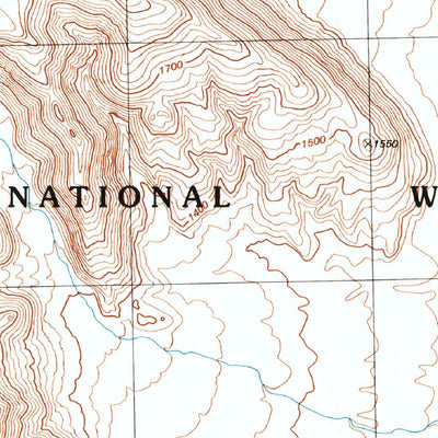 United States Geological Survey Growler Peak, AZ (1996, 24000-Scale) digital map