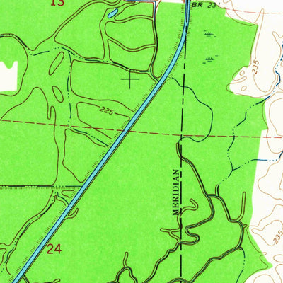 United States Geological Survey Grubbs, AR (1965, 24000-Scale) digital map
