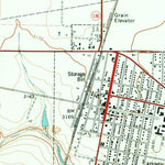 United States Geological Survey Gruver, TX (1973, 24000-Scale) digital map