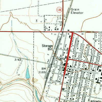 United States Geological Survey Gruver, TX (1973, 24000-Scale) digital map
