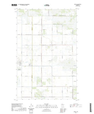 United States Geological Survey Grygla, MN (2022, 24000-Scale) digital map