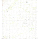 United States Geological Survey Gu Oidak, AZ (1988, 24000-Scale) digital map