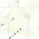 United States Geological Survey Gu Oidak, AZ (1988, 24000-Scale) digital map