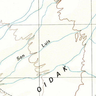 United States Geological Survey Gu Oidak, AZ (1996, 24000-Scale) digital map