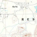 United States Geological Survey Gu VO, AZ (1990, 24000-Scale) digital map