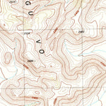 United States Geological Survey Gu VO, AZ (1990, 24000-Scale) digital map