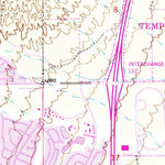 United States Geological Survey Guadalupe, AZ (1952, 24000-Scale) digital map