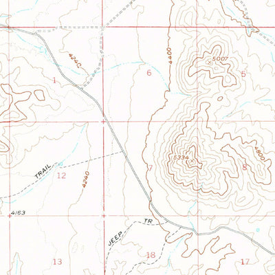 United States Geological Survey Guadalupe Canyon, AZ-NM (1958, 62500-Scale) digital map