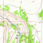 United States Geological Survey Guadalupe Mountain, NM (1963, 24000-Scale) digital map