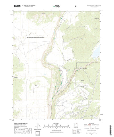 United States Geological Survey Guadalupe Mountain, NM (2020, 24000-Scale) digital map