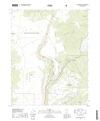 United States Geological Survey Guadalupe Mountain, NM (2020, 24000-Scale) digital map