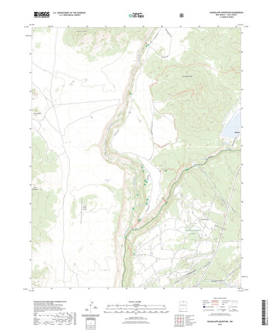United States Geological Survey Guadalupe Mountain, NM (2023, 24000-Scale) digital map