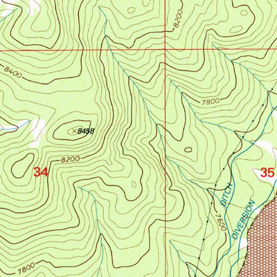 United States Geological Survey Guadalupe, NM (1995, 24000-Scale) digital map