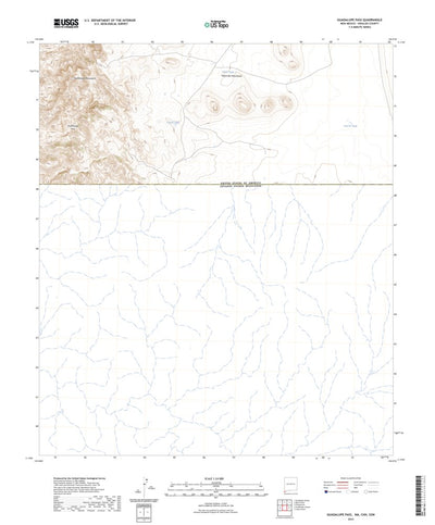 United States Geological Survey Guadalupe Pass, NM (2023, 24000-Scale) digital map