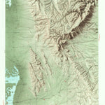 United States Geological Survey Guadalupe Peak, TX (1933, 62500-Scale) digital map