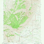 United States Geological Survey Guadalupe Peak, TX (1973, 24000-Scale) digital map