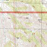 United States Geological Survey Guadalupe Spring, NM-AZ (1997, 24000-Scale) digital map