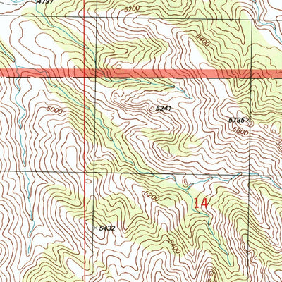 United States Geological Survey Guadalupe Spring, NM-AZ (1997, 24000-Scale) digital map