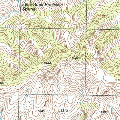 United States Geological Survey Guadalupe Spring, NM-AZ (1997, 24000-Scale) digital map
