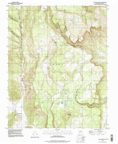 United States Geological Survey Guadalupita, NM (1994, 24000-Scale) digital map
