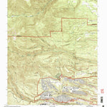 United States Geological Survey Guaje Mountain, NM (2002, 24000-Scale) digital map