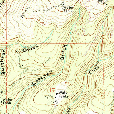 United States Geological Survey Gualala, CA (1960, 24000-Scale) digital map