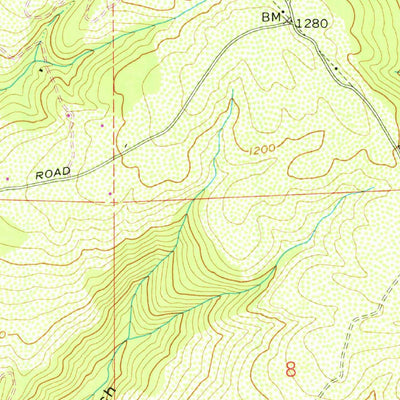 United States Geological Survey Gualala, CA (1977, 24000-Scale) digital map