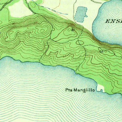 United States Geological Survey Guanica, PR (1938, 30000-Scale) digital map