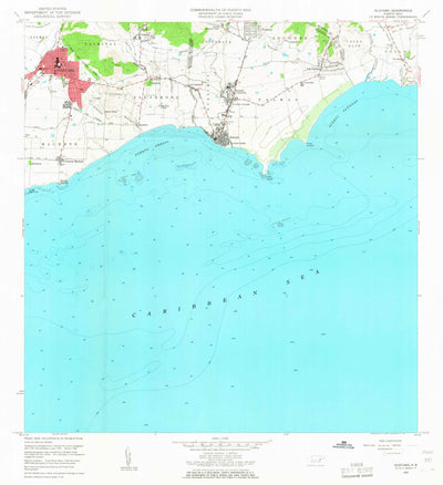 United States Geological Survey Guanica, PR (1960, 20000-Scale) digital map