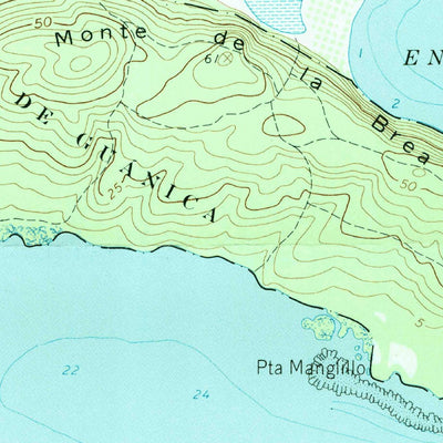 United States Geological Survey Guanica, PR (1966, 20000-Scale) digital map