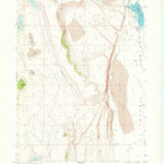 United States Geological Survey Guano Lake, OR (1968, 24000-Scale) digital map