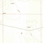 United States Geological Survey Guano Reservoir, OR (1971, 24000-Scale) digital map