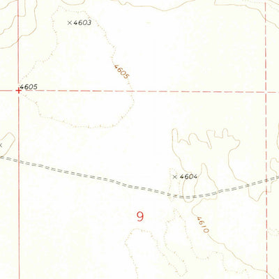 United States Geological Survey Guano Reservoir, OR (1971, 24000-Scale) digital map