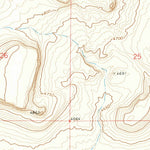 United States Geological Survey Guano Reservoir, OR (1971, 24000-Scale) digital map