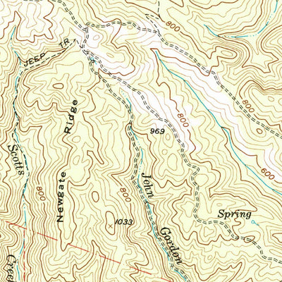 United States Geological Survey Guerneville, CA (1955, 24000-Scale) digital map